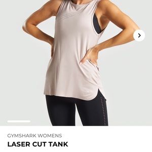 Gymshark laser cut tank like new